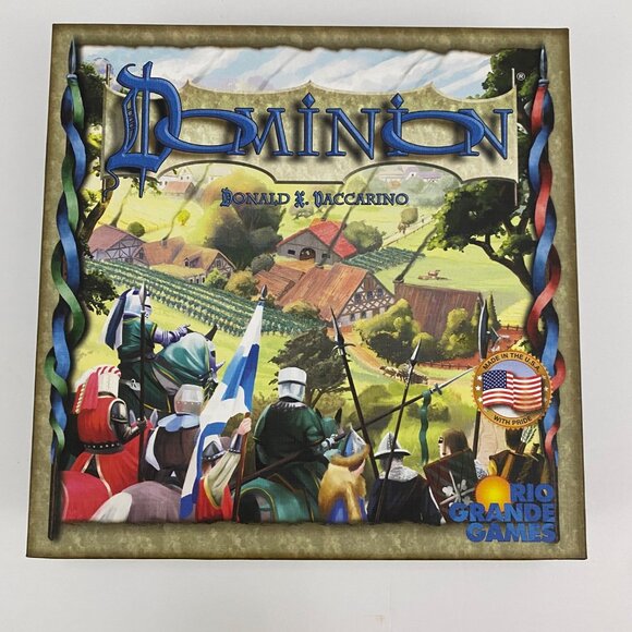 Dominion Rio Grande Games Donald Vaccarino Board Game 1st Edition - Picture 11 of 14